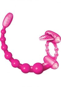 Super Xtreme Vibrating Scorpion Silicone C Ring Waterproof - Magenta